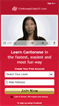 Mobile Screenshot of cantoneseclass101.com